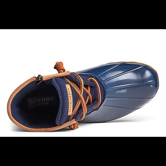 Sperry Women's Saltwater Wool Embossed Duck Boot - Picture 4 of 10